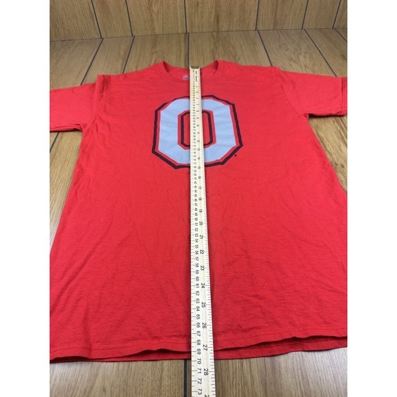 Men's M Red OSU Ohio State Buckeyes T~shirt Authentic Ohio State Apparel. - Picture 13 of 16